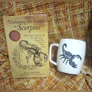 Unlocking the Secret to Scorpios Book & Starbucks Scorpio Mug